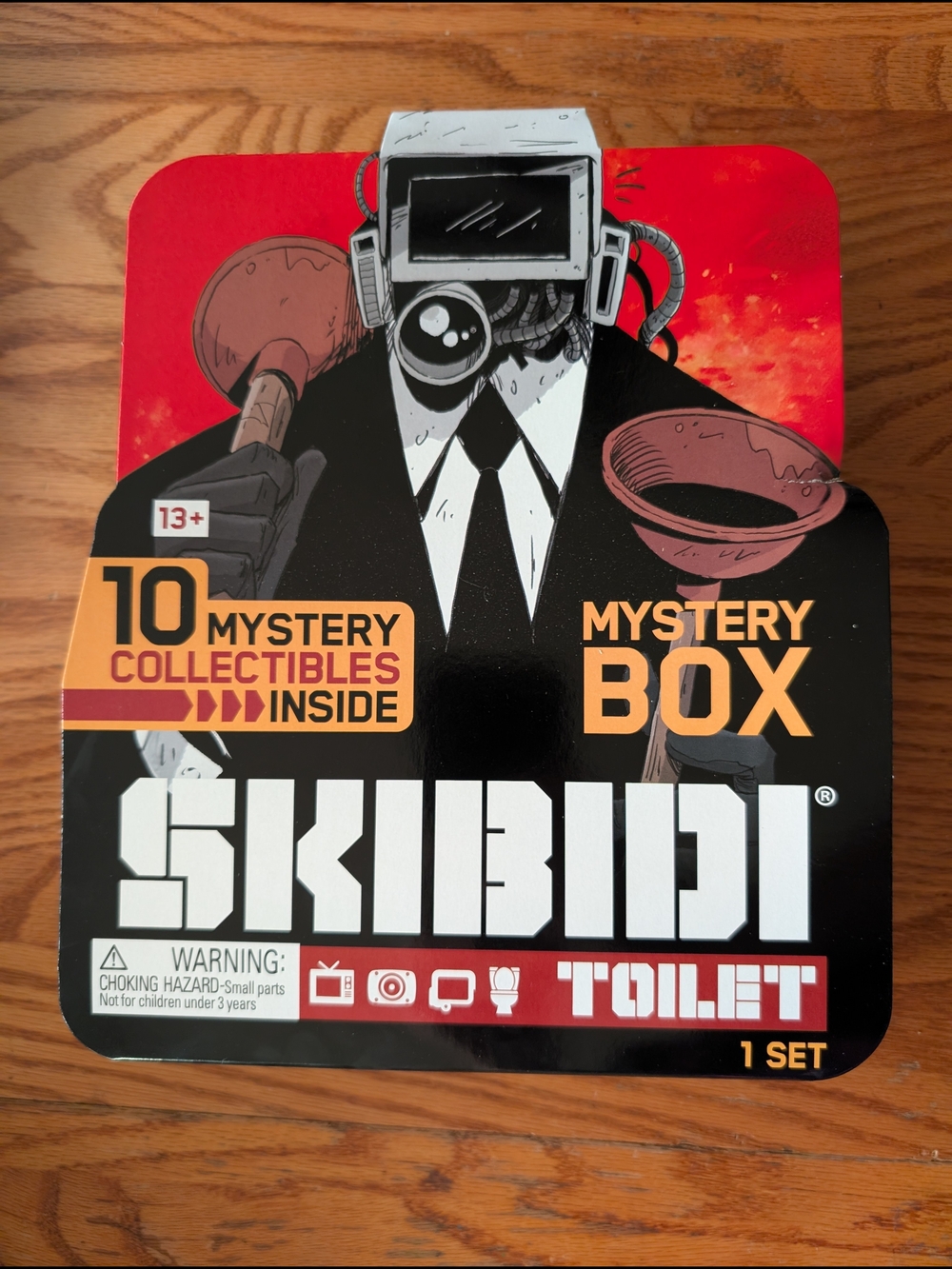 Youtube Viral SKIBIDI Mystery Box Toilet Action Figure Set of 10 Collectibles